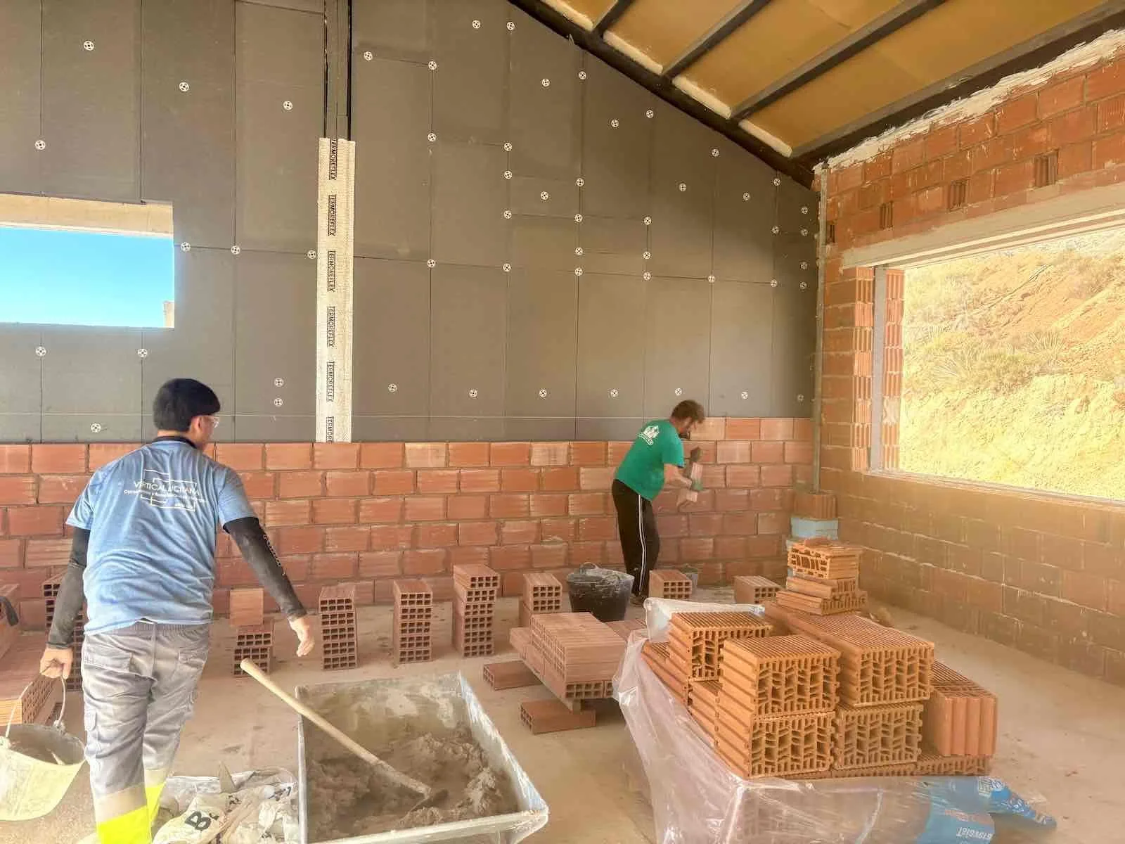 De bouw van de fundering en ruwbouw — werffoto 8