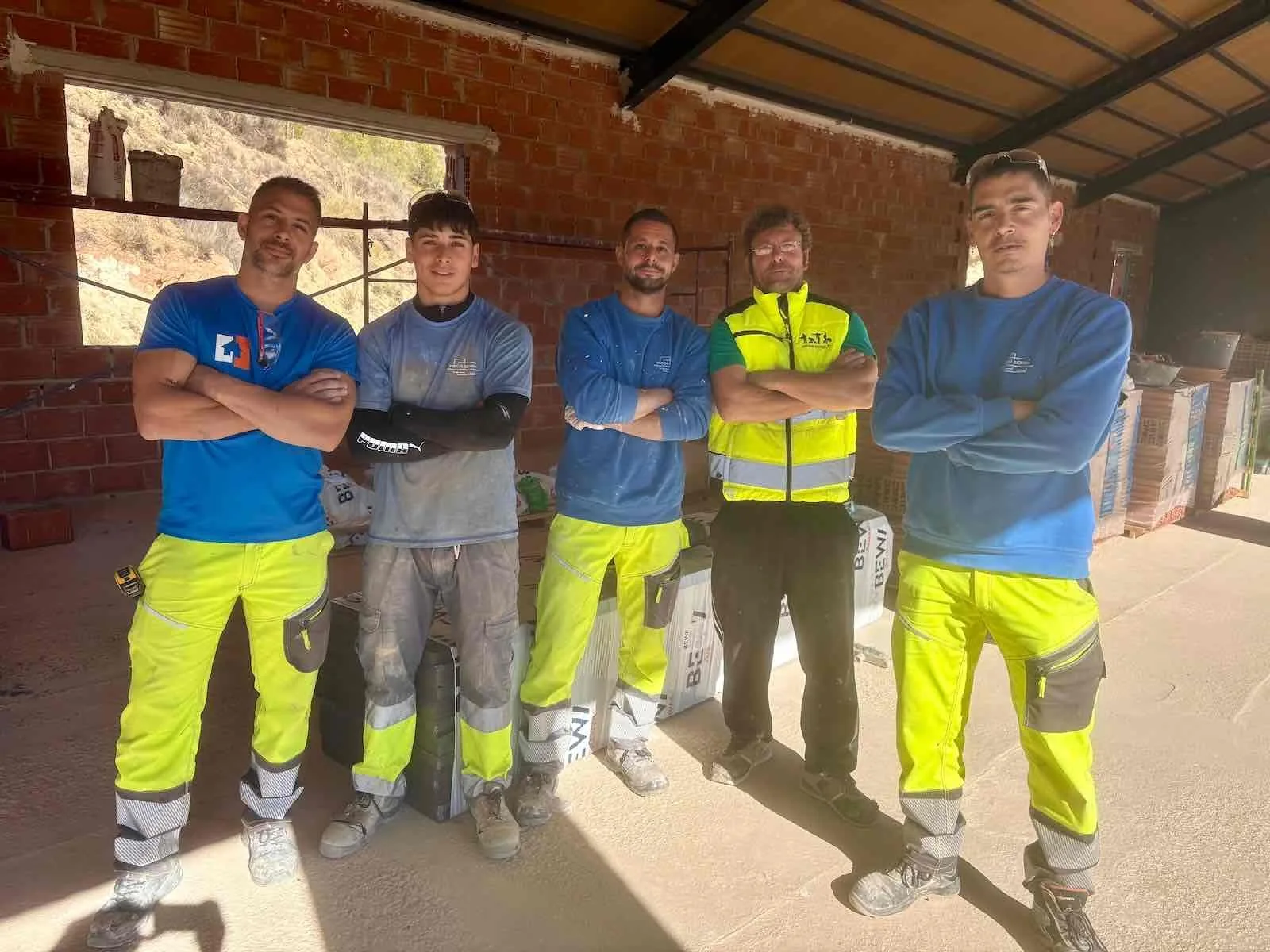 De bouw van de fundering en ruwbouw — werffoto 11